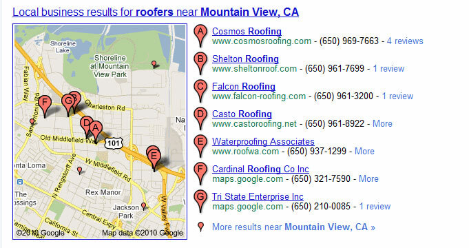 Google Places Example