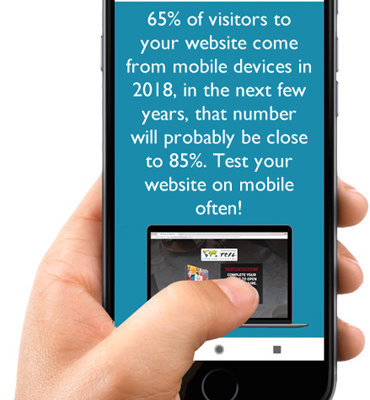 mobile enabled web design