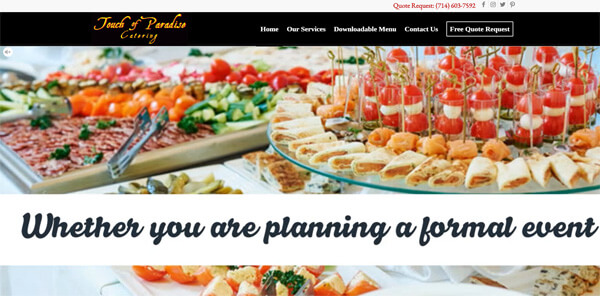 Touch Of Paradise Catering