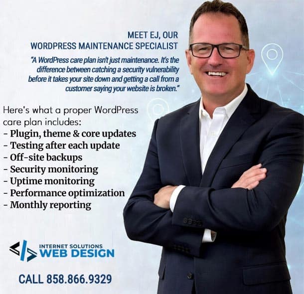 wordpress care plans
